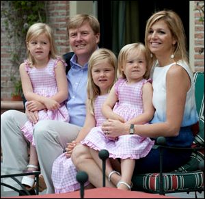 Willem-Alexander en Máxima met kinderen (Bron: Koninkljk Huis)